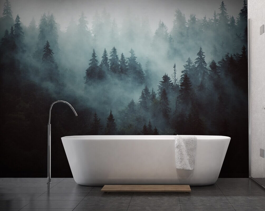 Waldrand im Dunst — Interieur 2