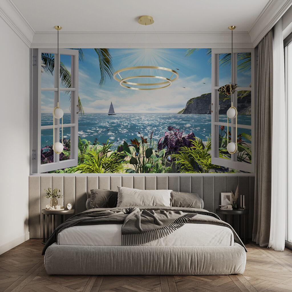 Segelboote vor dem Fenster — Interieur 2