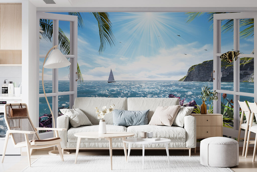 Segelboote vor dem Fenster — Interieur 3