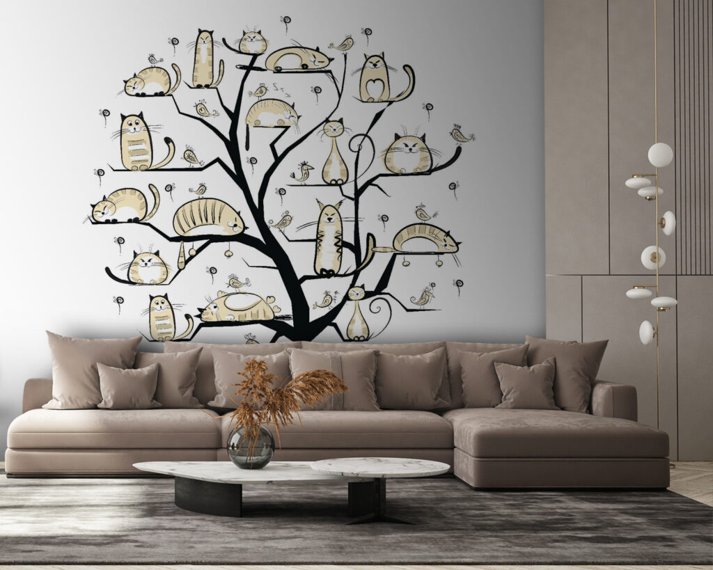 Baum mit Eulen — Interieur 3