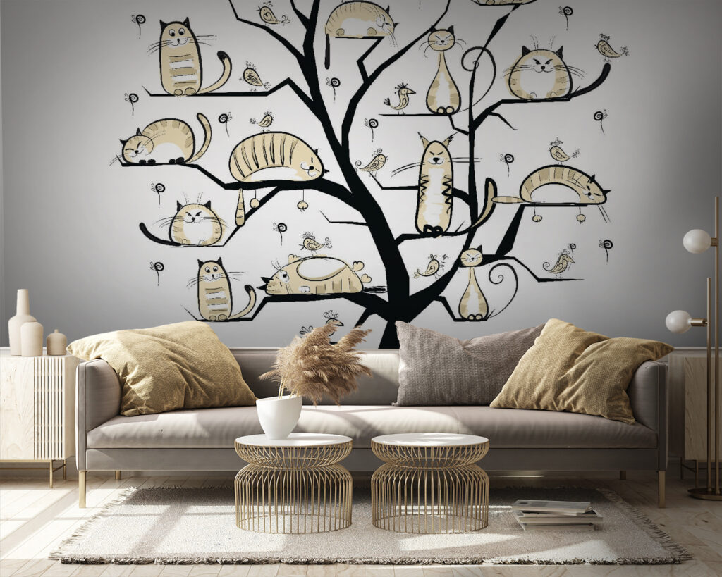 Baum mit Eulen — Interieur 4