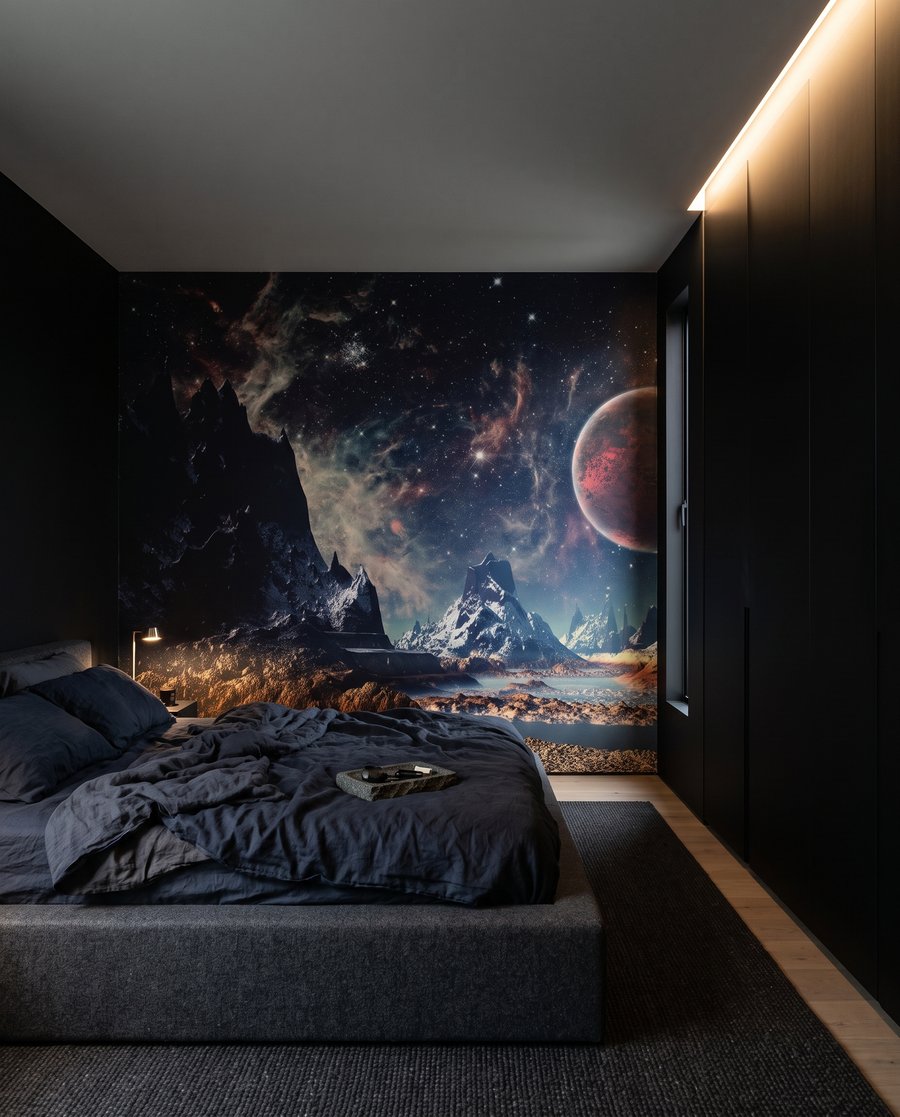 Planeten über den Bergen — Interieur 2