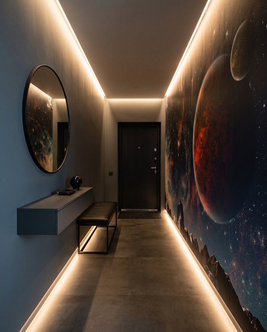 Planeten über den Bergen — Interieur 4