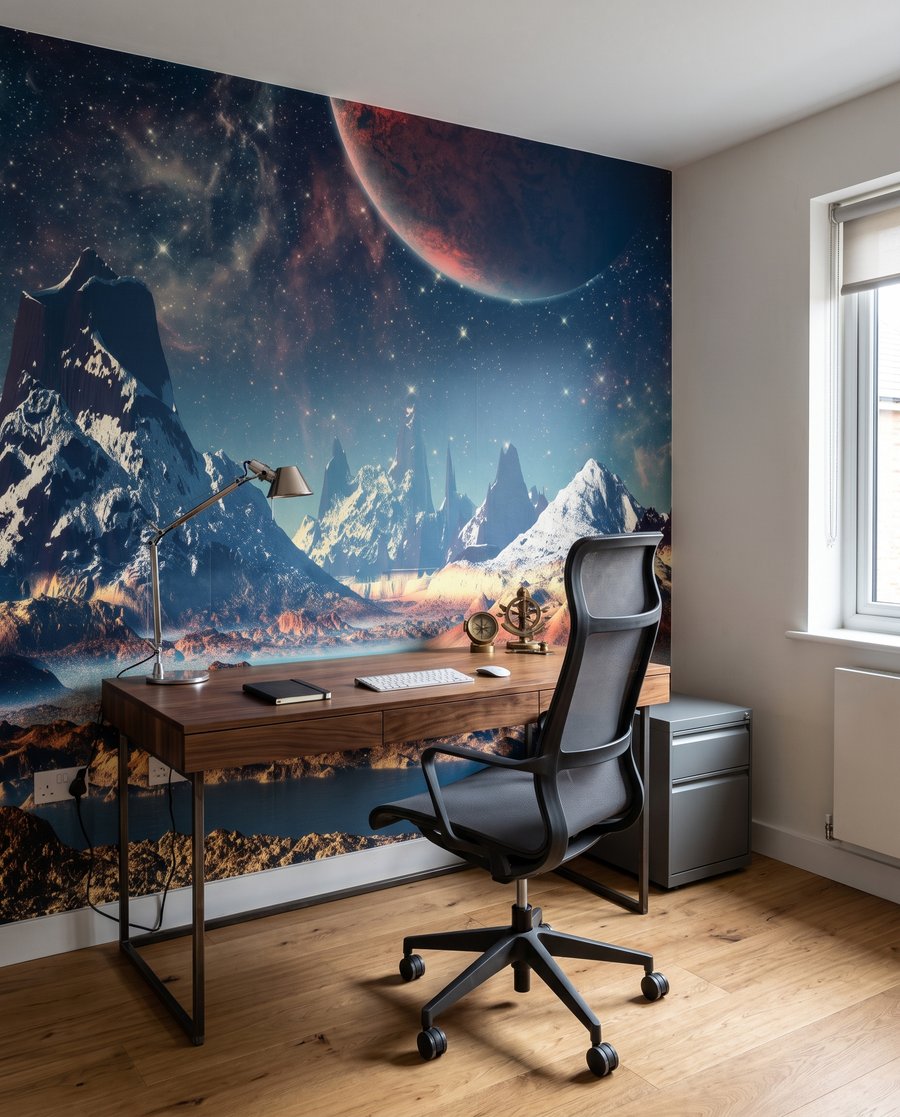 Planeten über den Bergen — Interieur 5