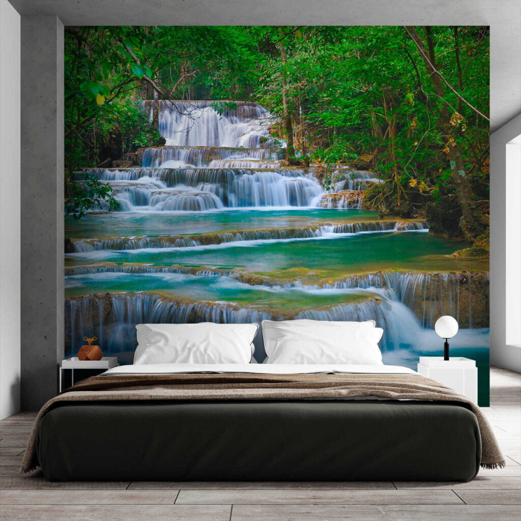 Wasserfall in breiten Stufen — Interieur 2