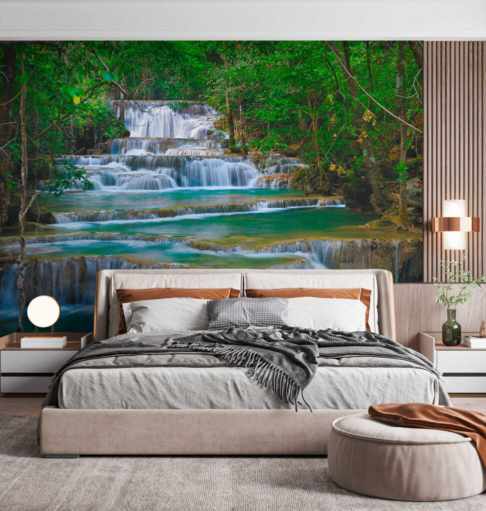 Wasserfall in breiten Stufen — Interieur 3