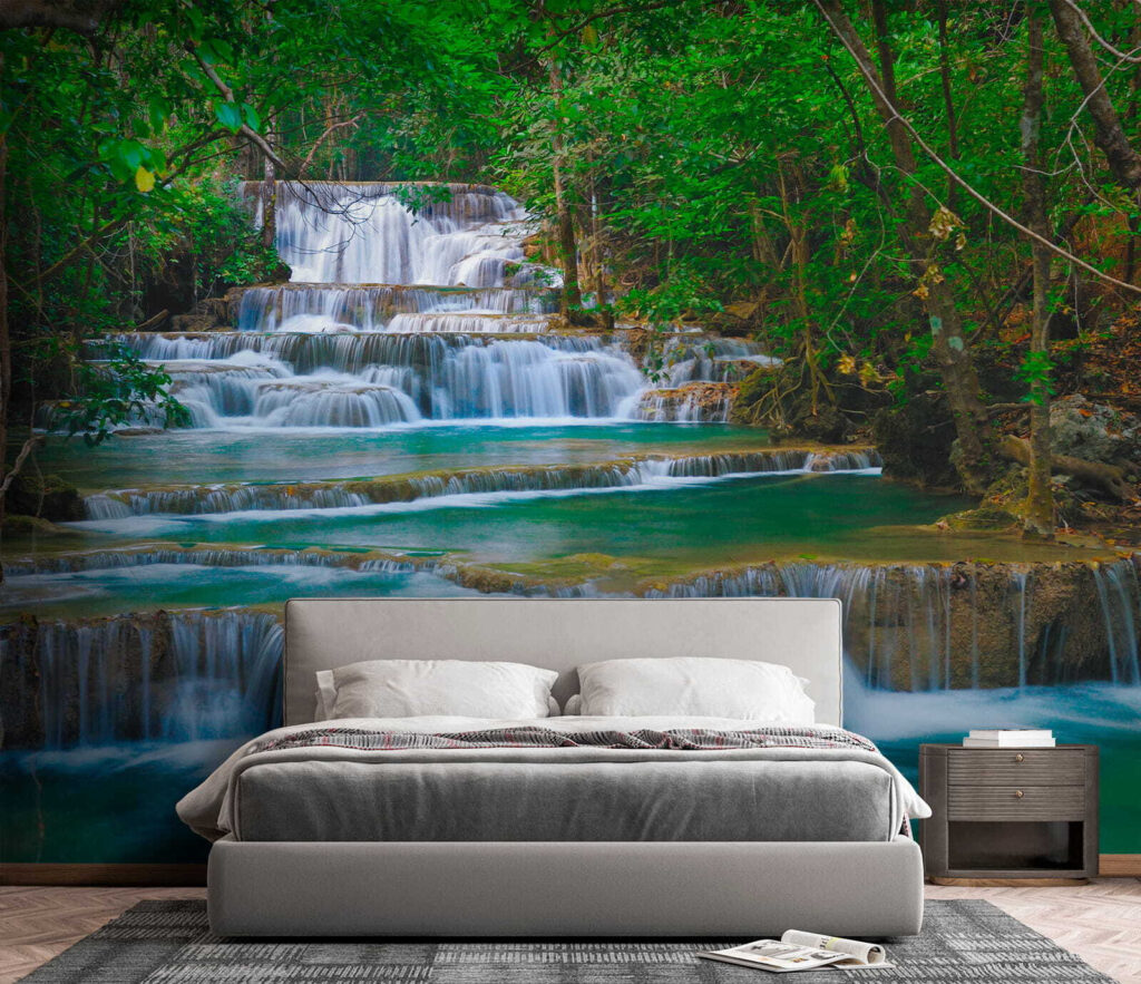 Wasserfall in breiten Stufen — Interieur 4