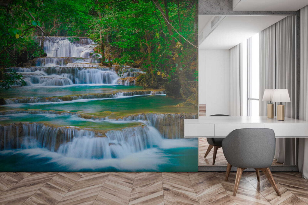 Wasserfall in breiten Stufen — Interieur 5
