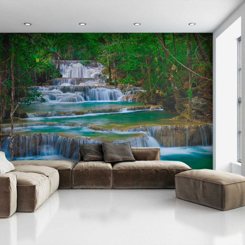 Wasserfall in breiten Stufen — Interieur 6