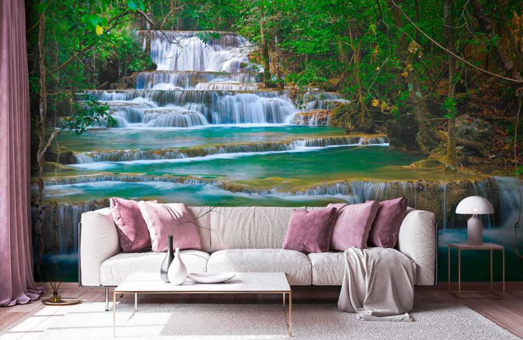 Wasserfall in breiten Stufen — Interieur 7