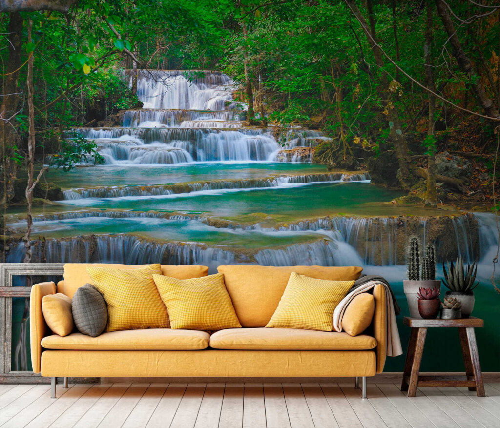 Wasserfall in breiten Stufen — Interieur 8
