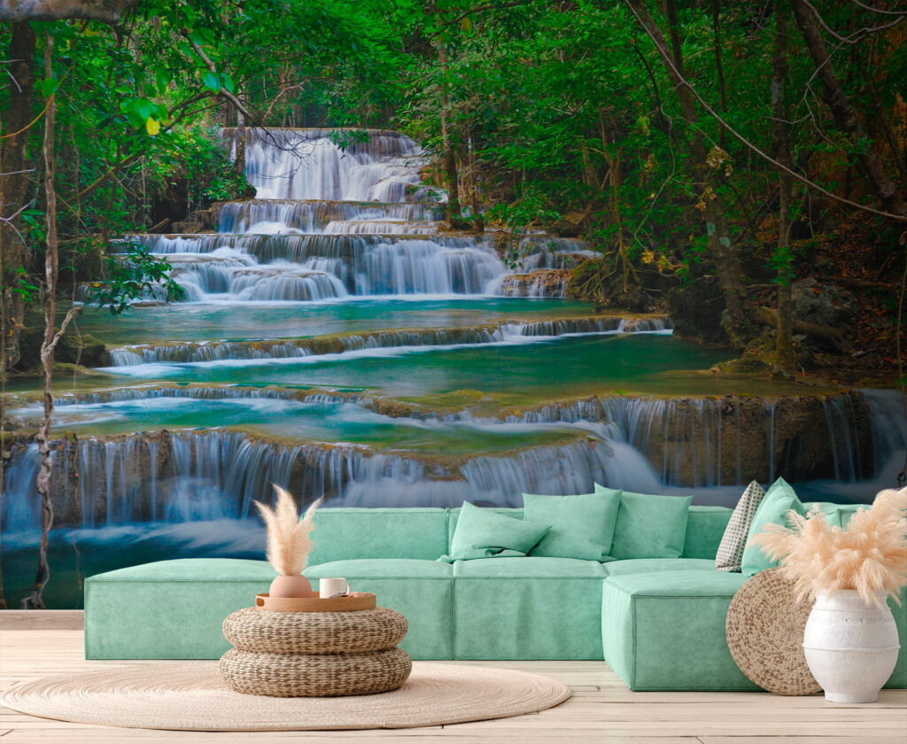 Wasserfall in breiten Stufen — Interieur 9