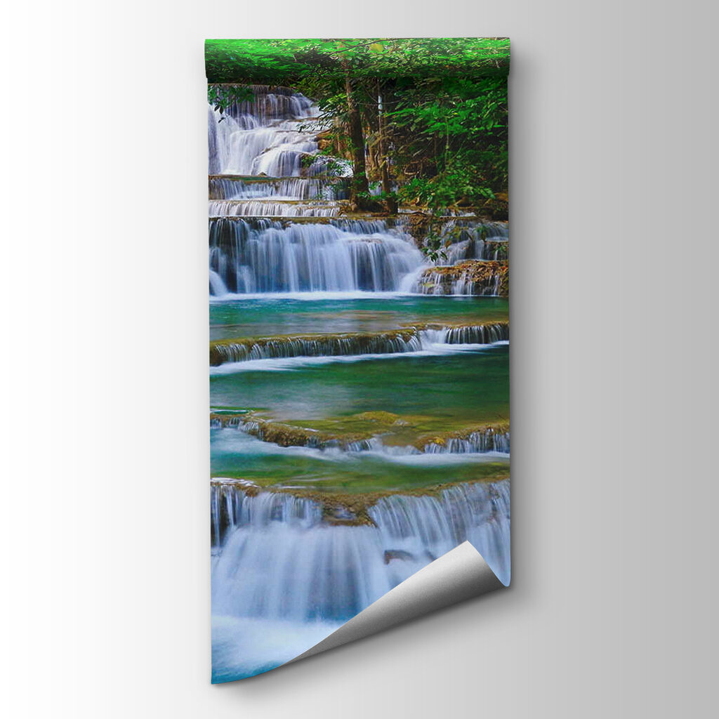 Wasserfall in breiten Stufen — Produktansicht
