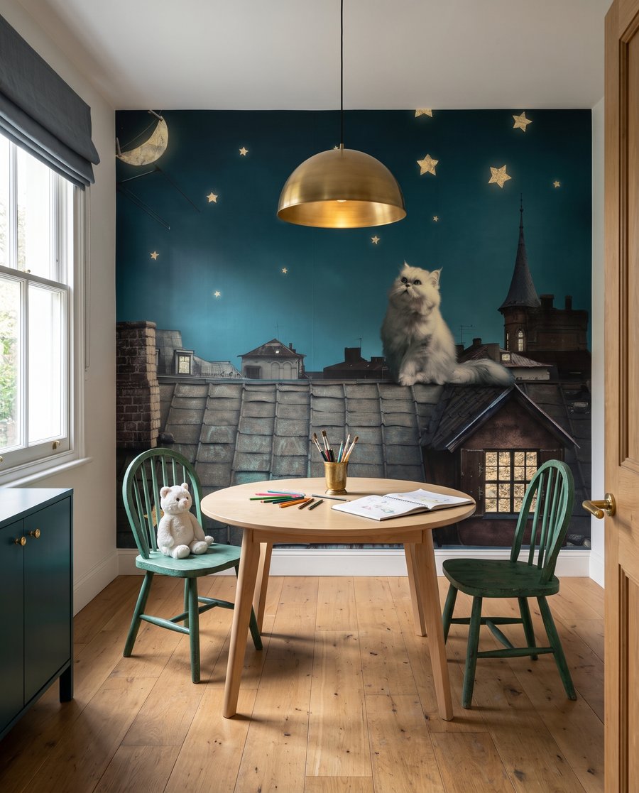 Katze unter Sternen — Interieur 2