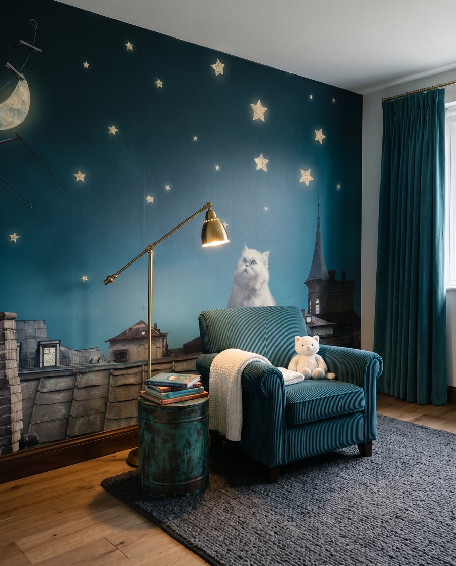 Katze unter Sternen — Interieur 6