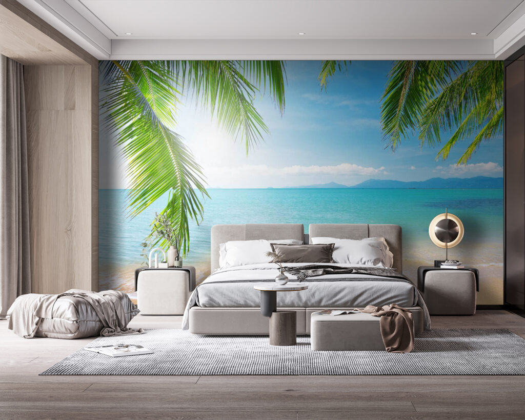 Strand unter Palmwedeln — Interieur 1