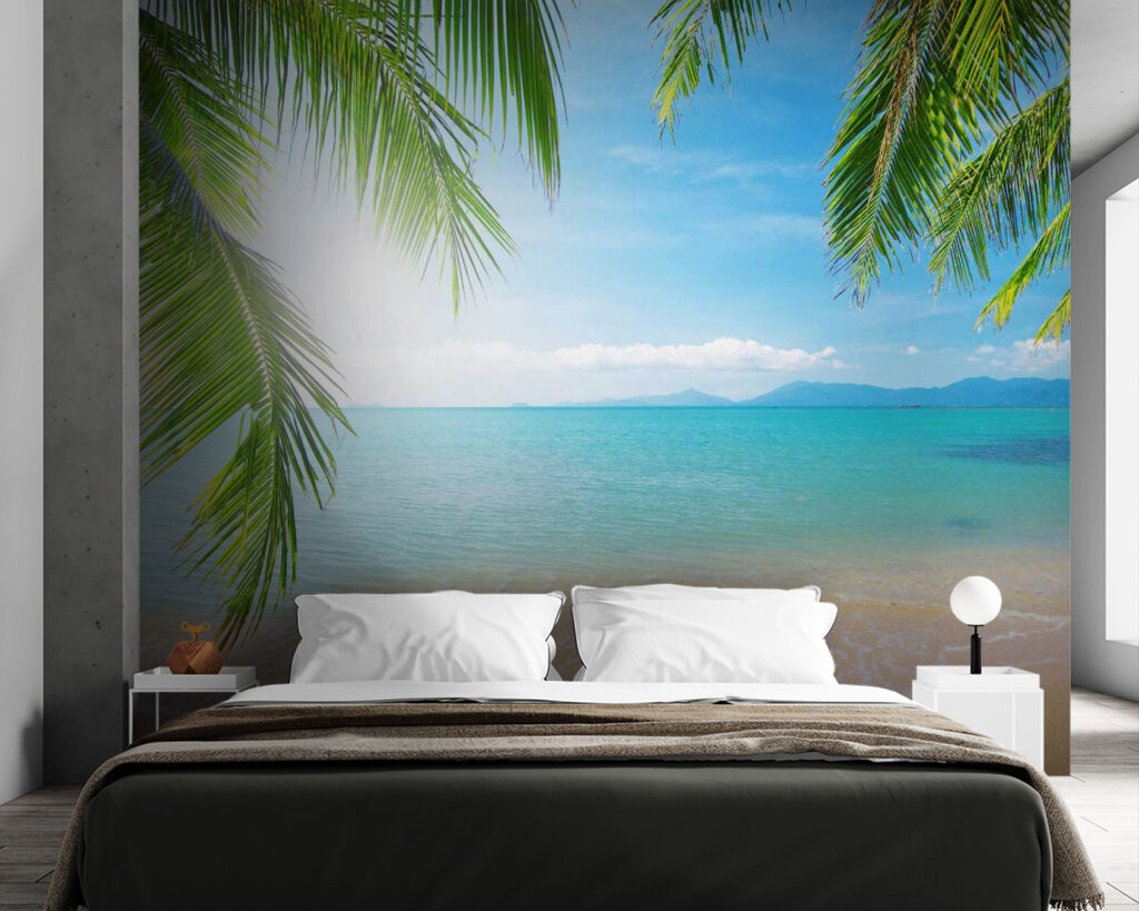 Strand unter Palmwedeln — Interieur 2