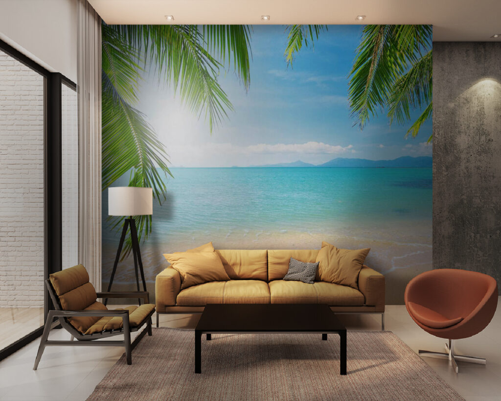 Strand unter Palmwedeln — Interieur 3