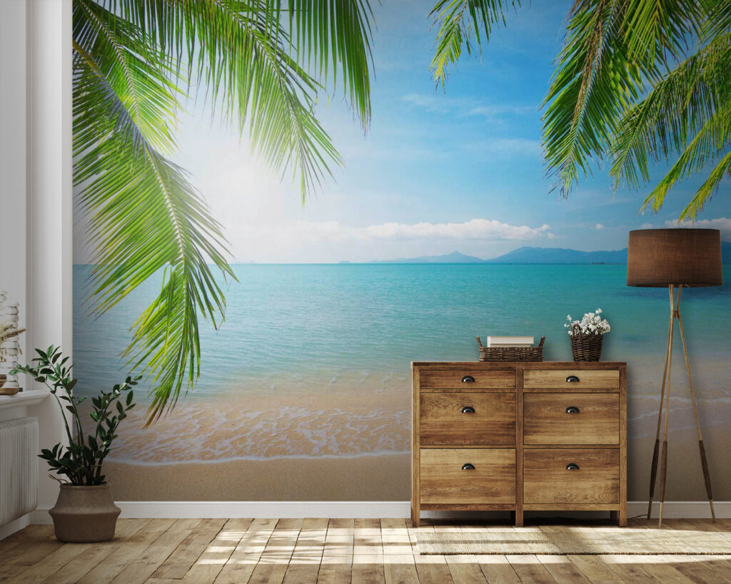 Strand unter Palmwedeln — Interieur 4