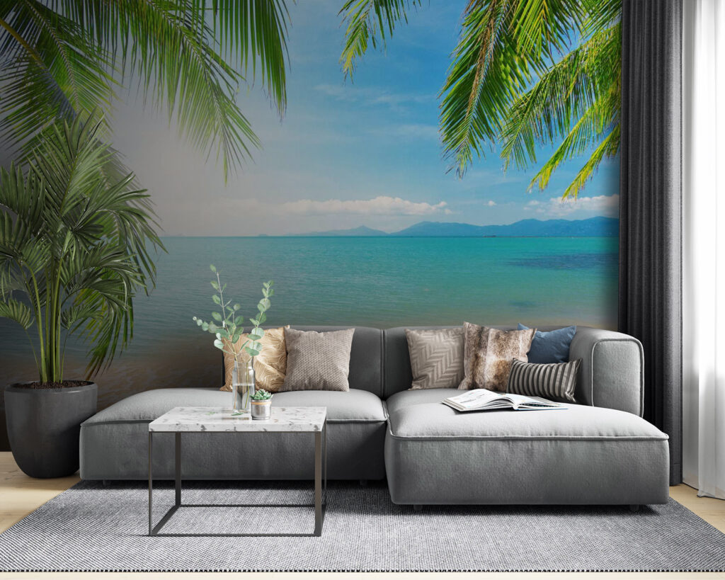 Strand unter Palmwedeln — Interieur 5