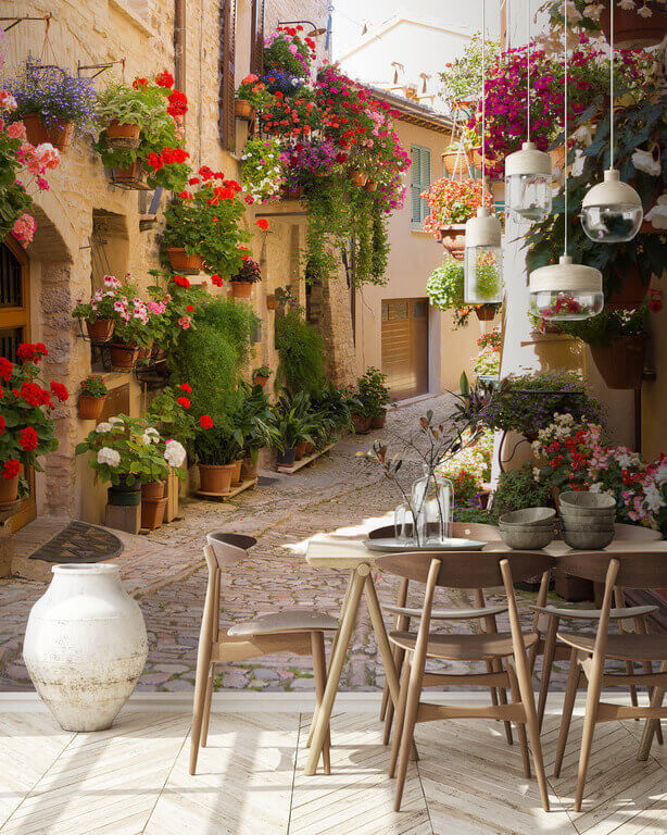 Gasse voller Blumen — Interieur 2