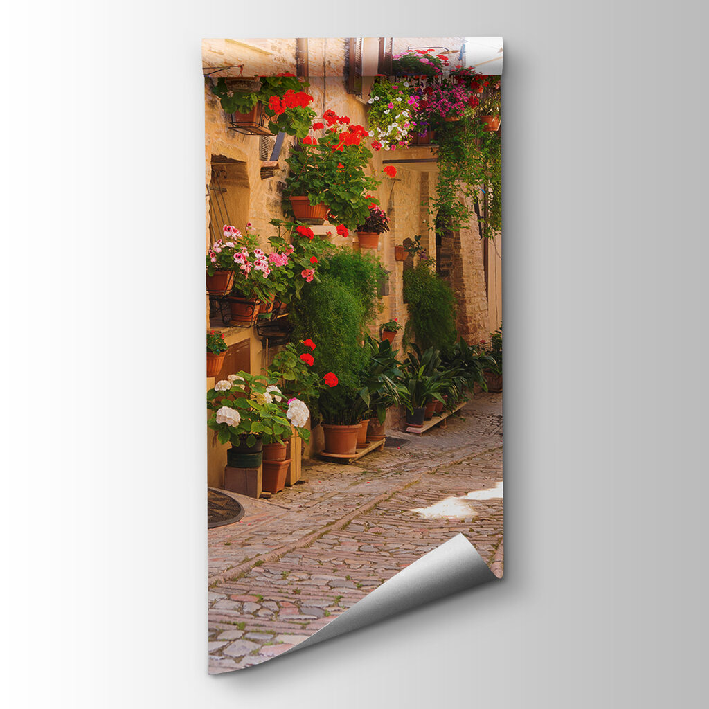 Gasse voller Blumen — Produktansicht
