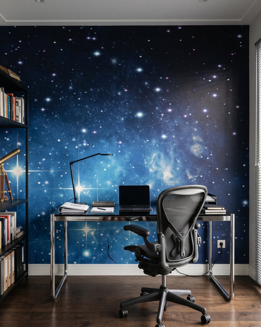 Mondwelt voller blauer Sterne — Interieur 5
