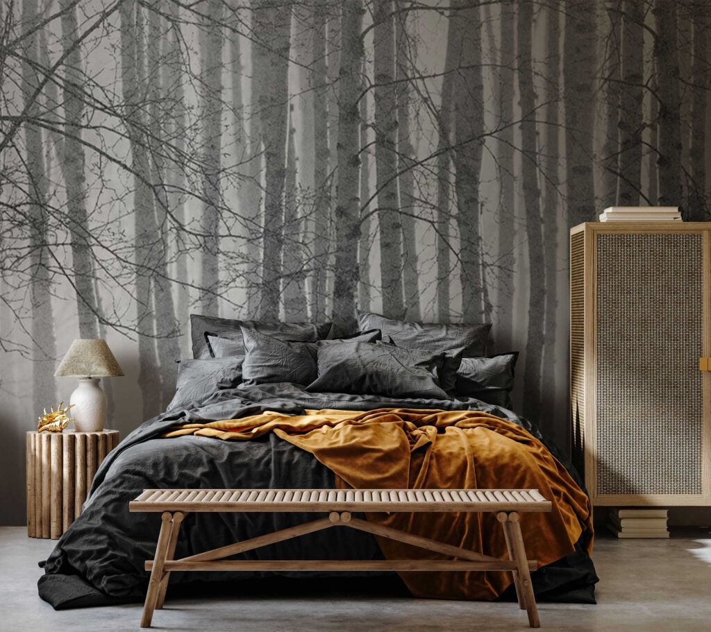 Kahle Bäume im Nebel — Interieur 2