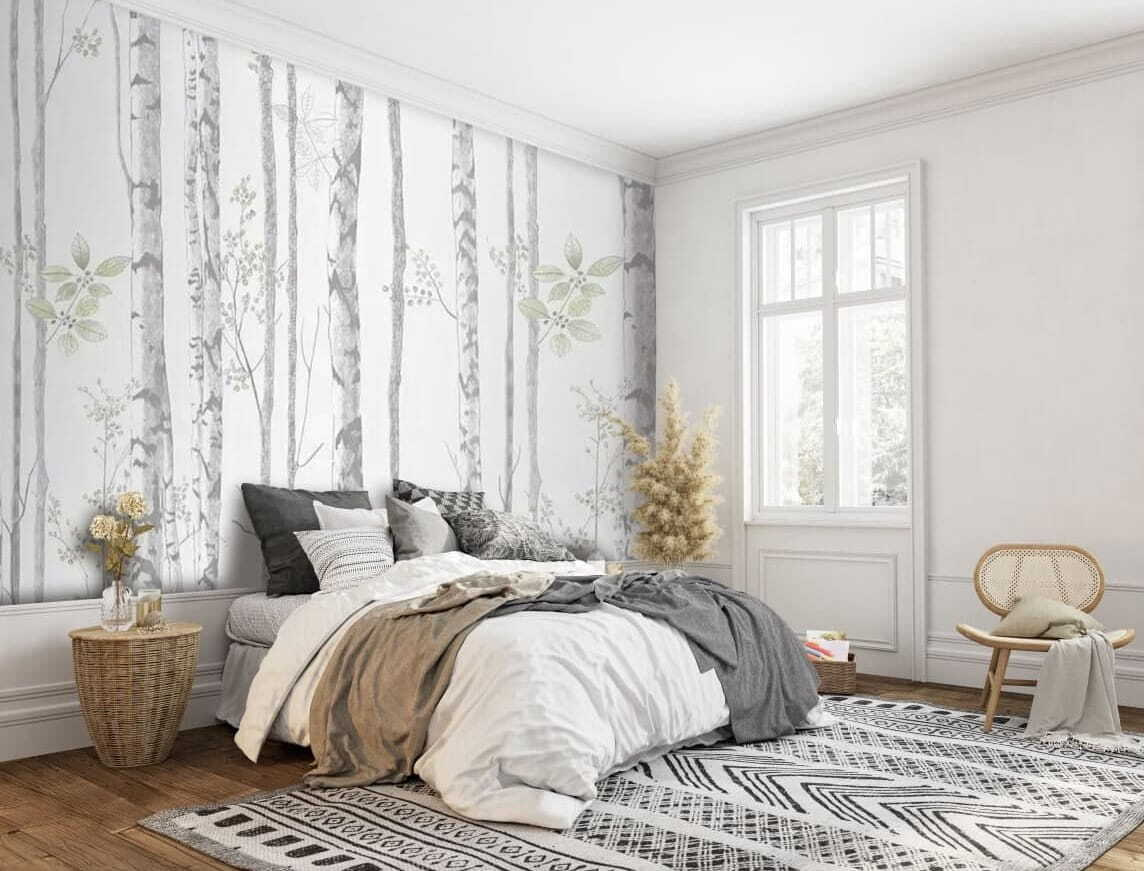 Wald mit zartem Laub — Interieur 1