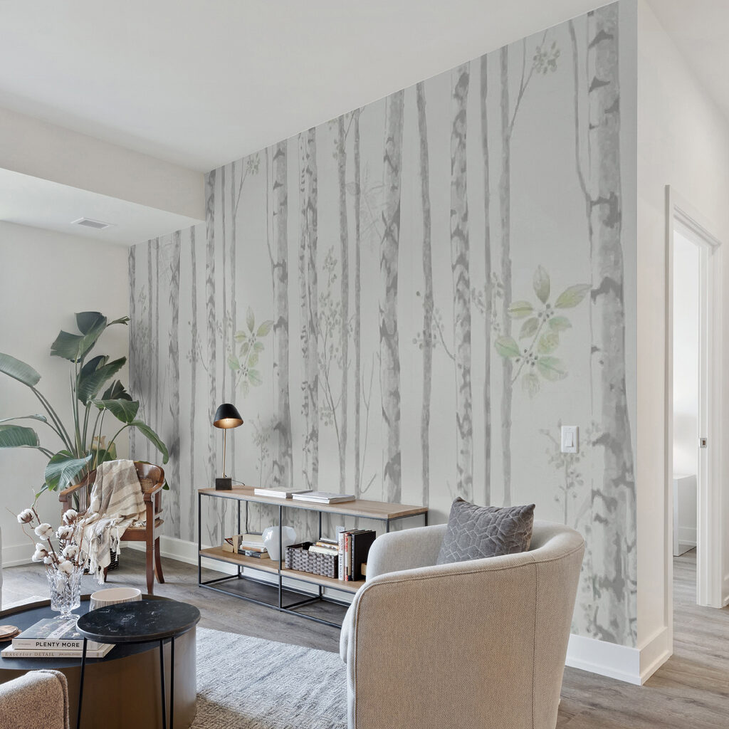 Wald mit zartem Laub — Interieur 5