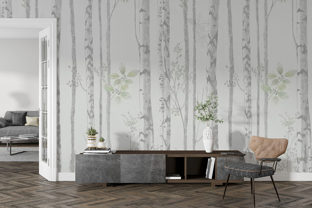 Wald mit zartem Laub — Interieur 6