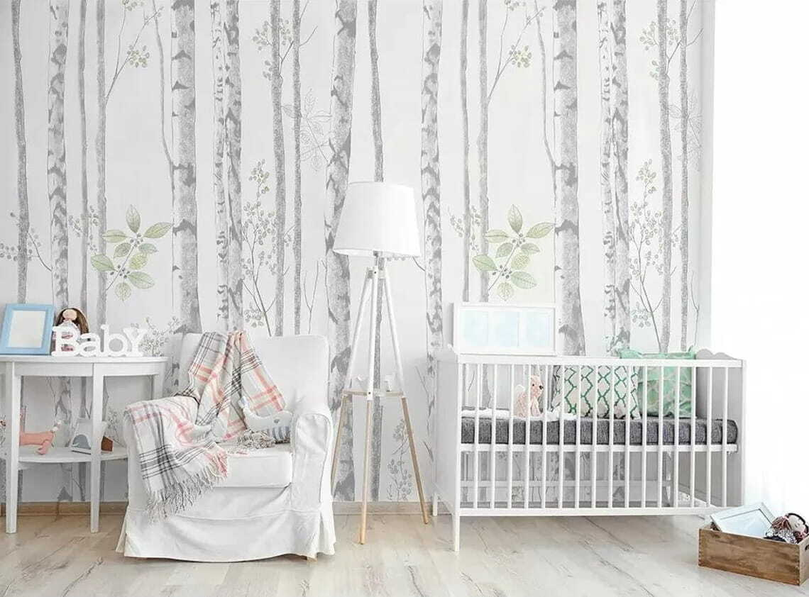 Wald mit zartem Laub — Interieur 4