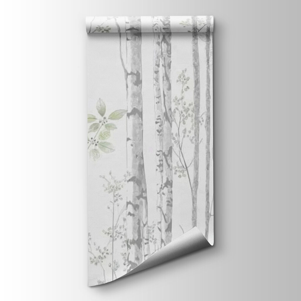 Wald mit zartem Laub — Produktansicht