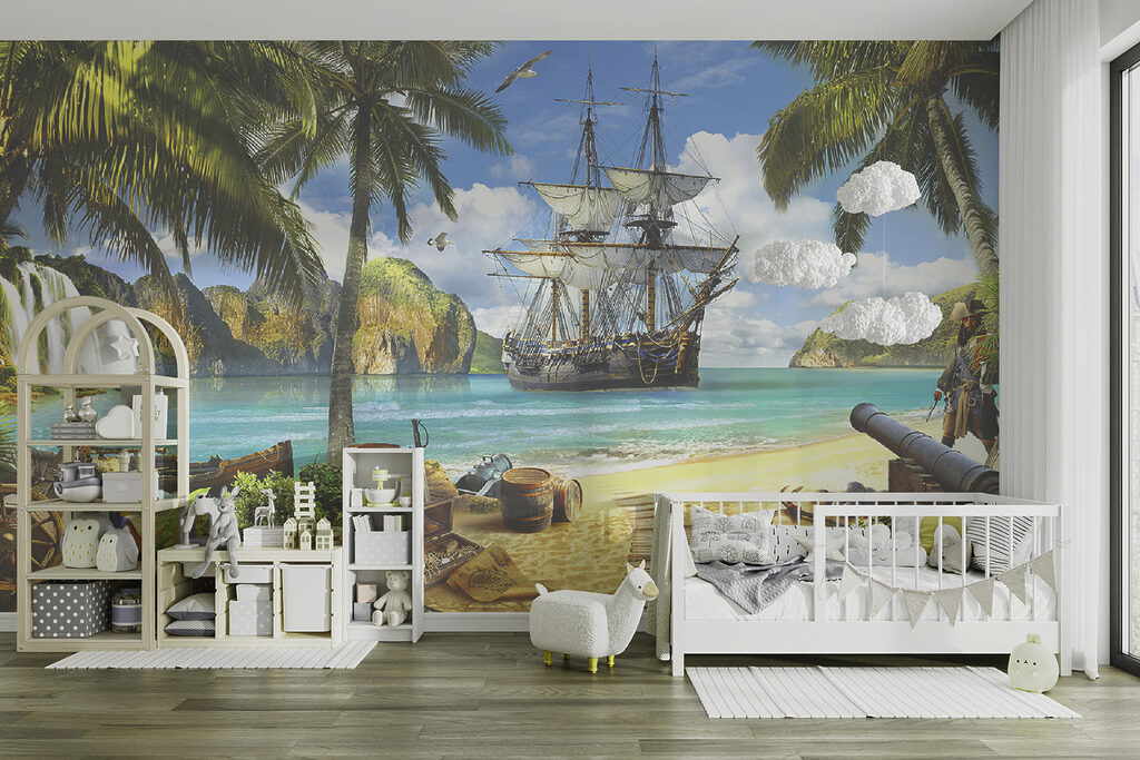 Segelschiff in der Piratenbucht — Interieur 2