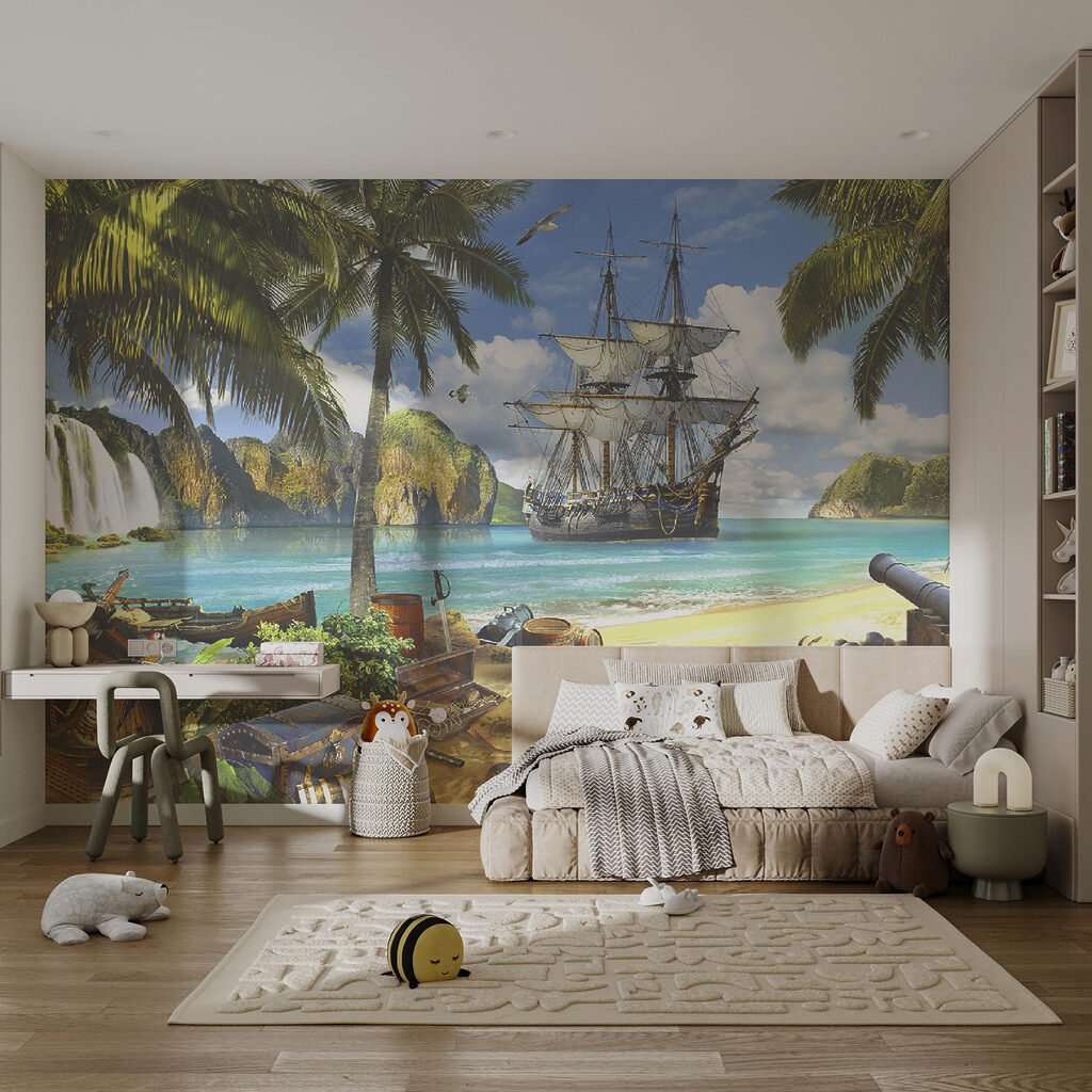 Segelschiff in der Piratenbucht — Interieur 3