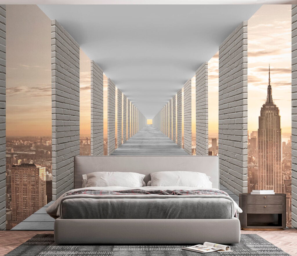 Säulengang mit Stadtblick — Interieur 5