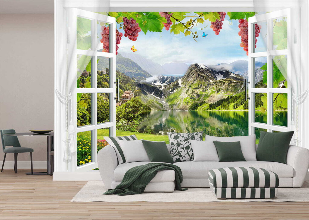 Fenster zur Bergwiese — Interieur 1