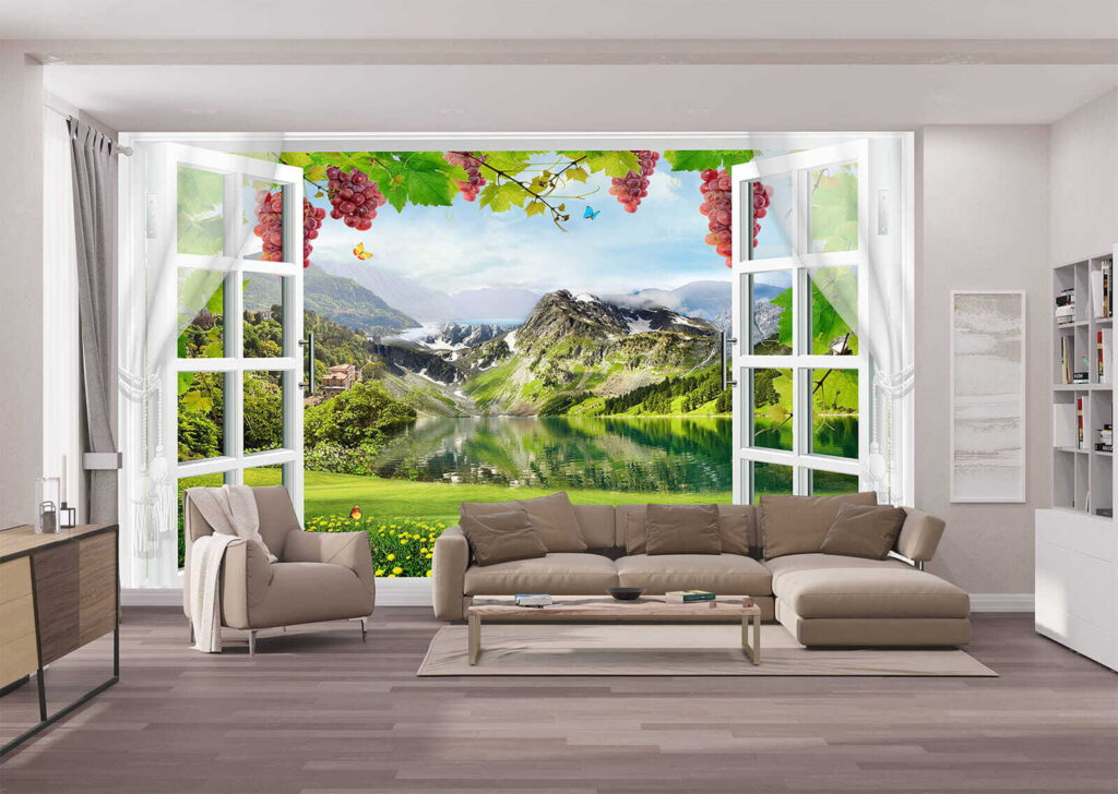 Fenster zur Bergwiese — Interieur 2