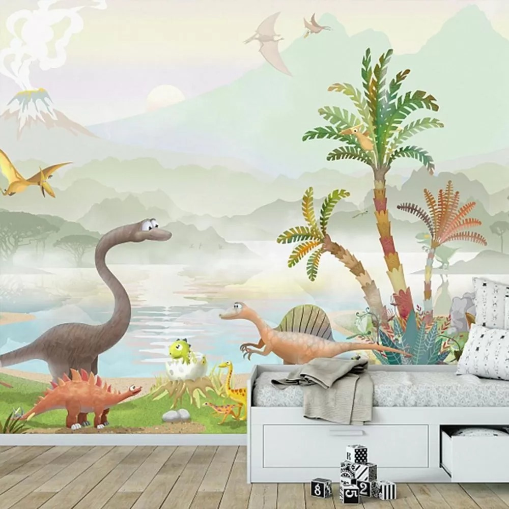 Dinos am Tropensee in einem Interieur