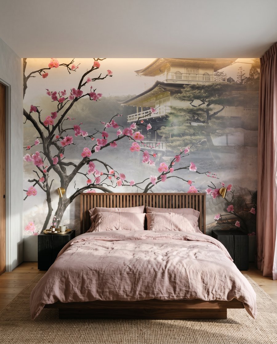 Blüten über Tempeldächern — Interieur 2