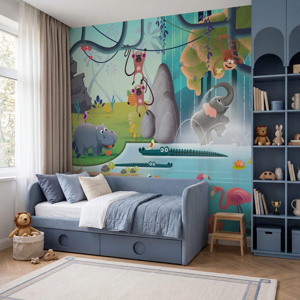 Spielspaß im Dschungel — Interieur 2