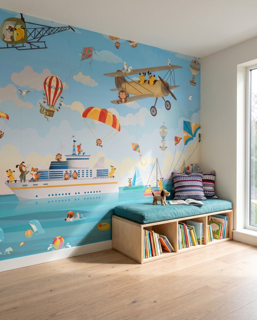 Abenteuer an der Küste in einem Interieur