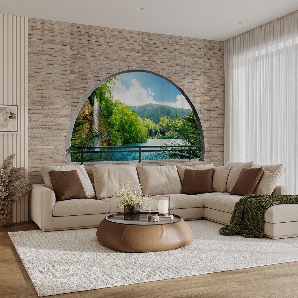 Rundes Fenster zum Wasser — Interieur 10