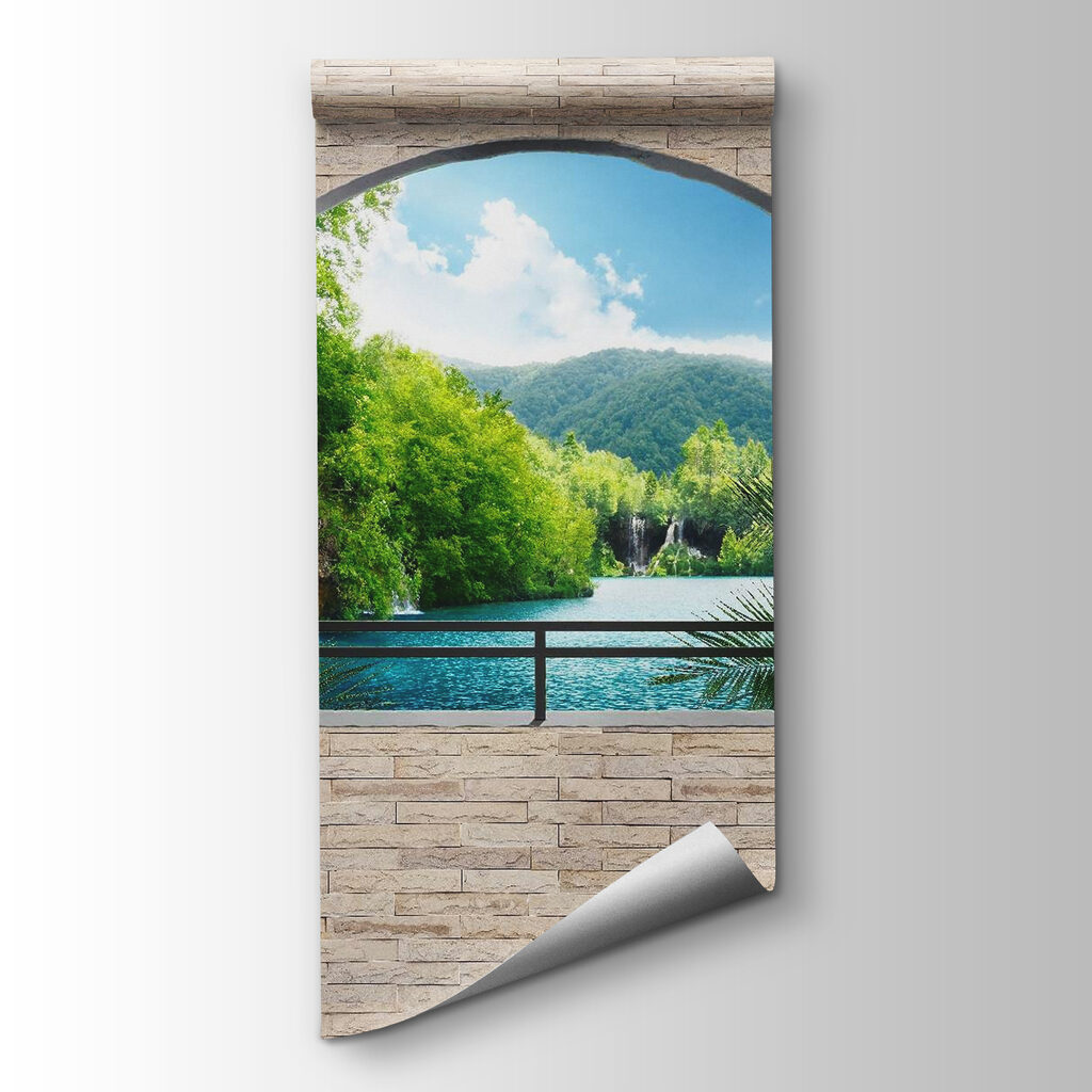 Rundes Fenster zum Wasser — Produktansicht