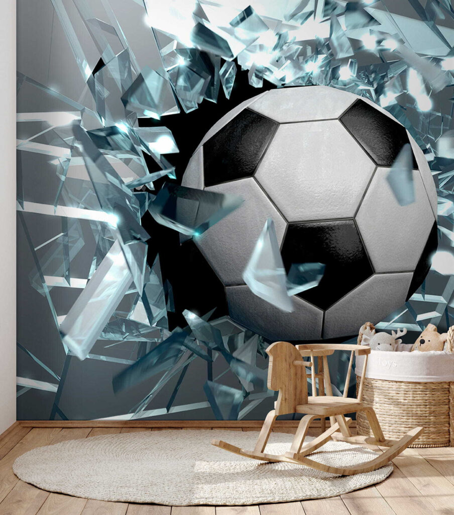 Fußball zwischen Scherben — Interieur 3