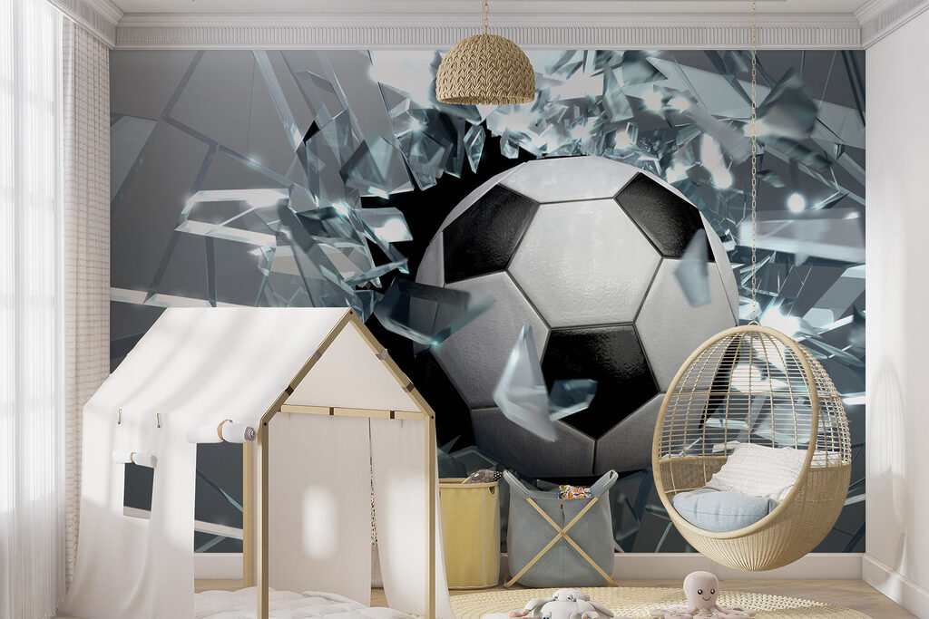 Fußball zwischen Scherben — Interieur 10