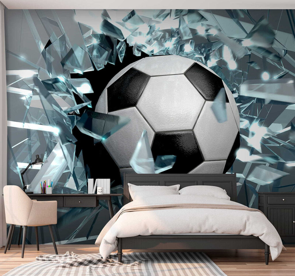 Fußball zwischen Scherben — Interieur 2