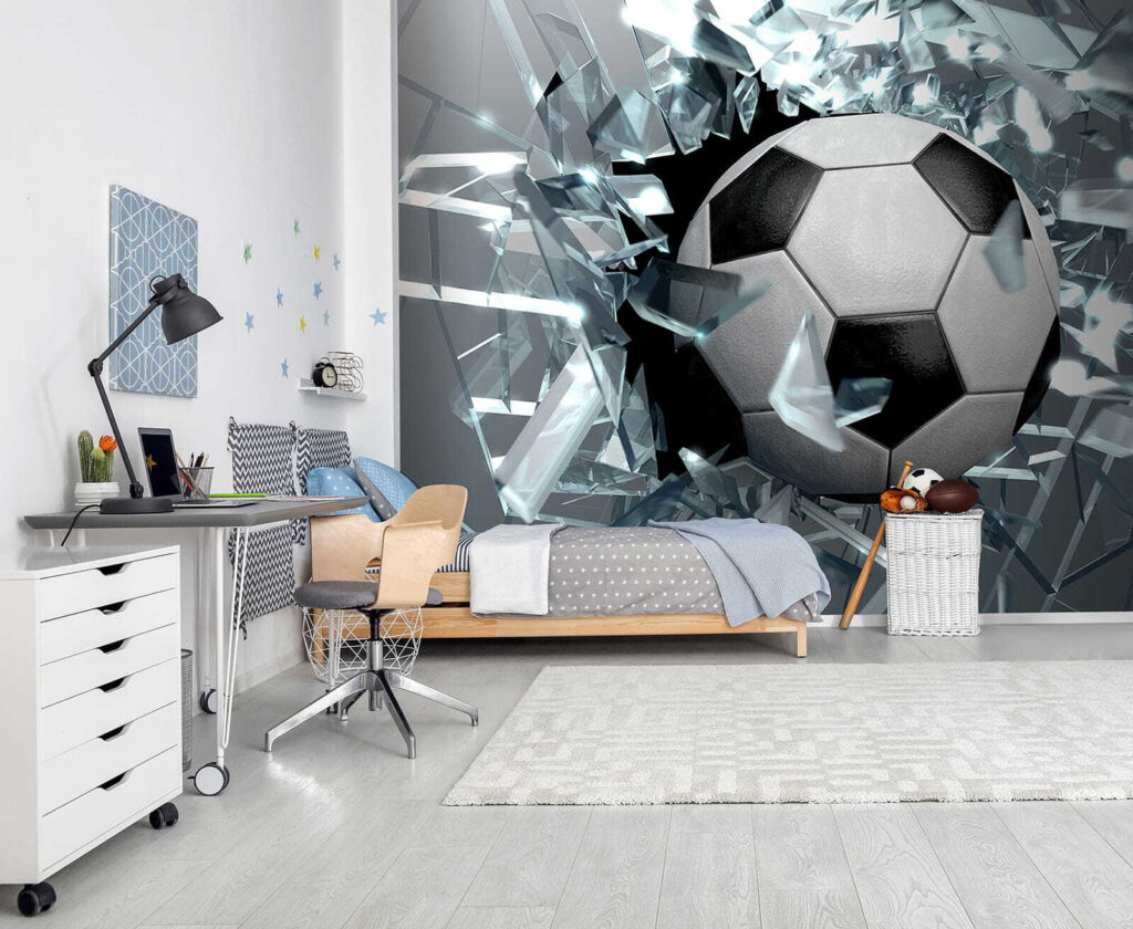 Fußball zwischen Scherben — Interieur 4