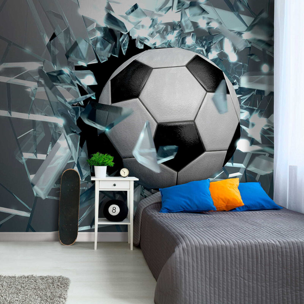 Fußball zwischen Scherben — Interieur 5