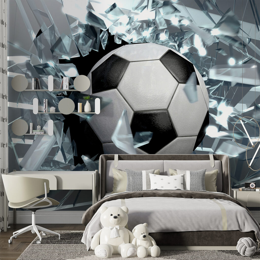 Fußball zwischen Scherben — Interieur 11